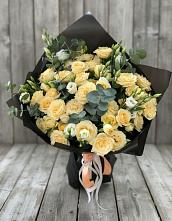 Букет цветов из:  Розы и Лизиантусы #REPLACE_PRED# Ильино-Поляна