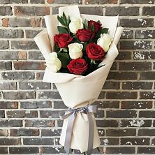 Букет цветов из:  Розы в Ильино-Поляна