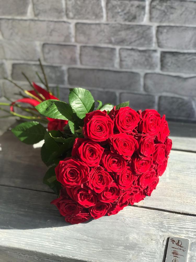 Букет Красные розы Фридом в Ильино-Поляна