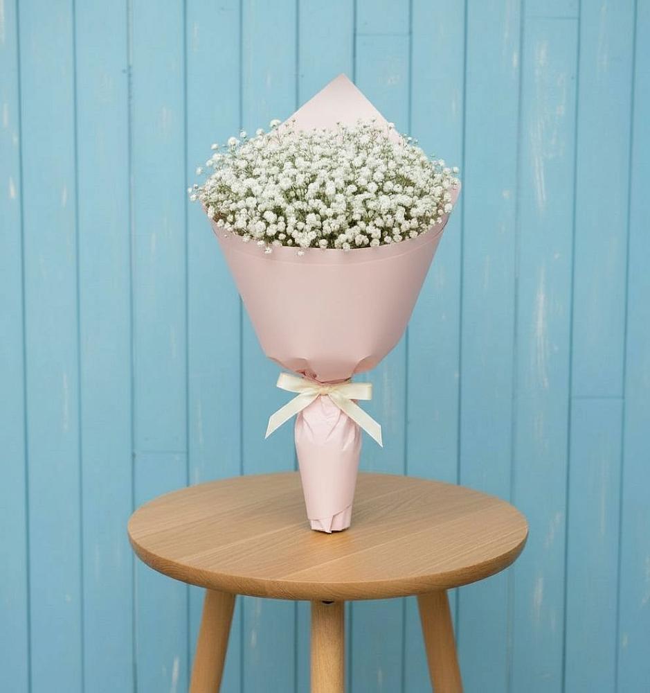 Букет цветов из: Гипсофила в Ильино-Поляна