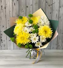 Букет цветов из:  Хризантемы в Ильино-Поляна