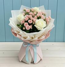 Букет цветов из:  Розы #REPLACE_PRED# Ильино-Поляна
