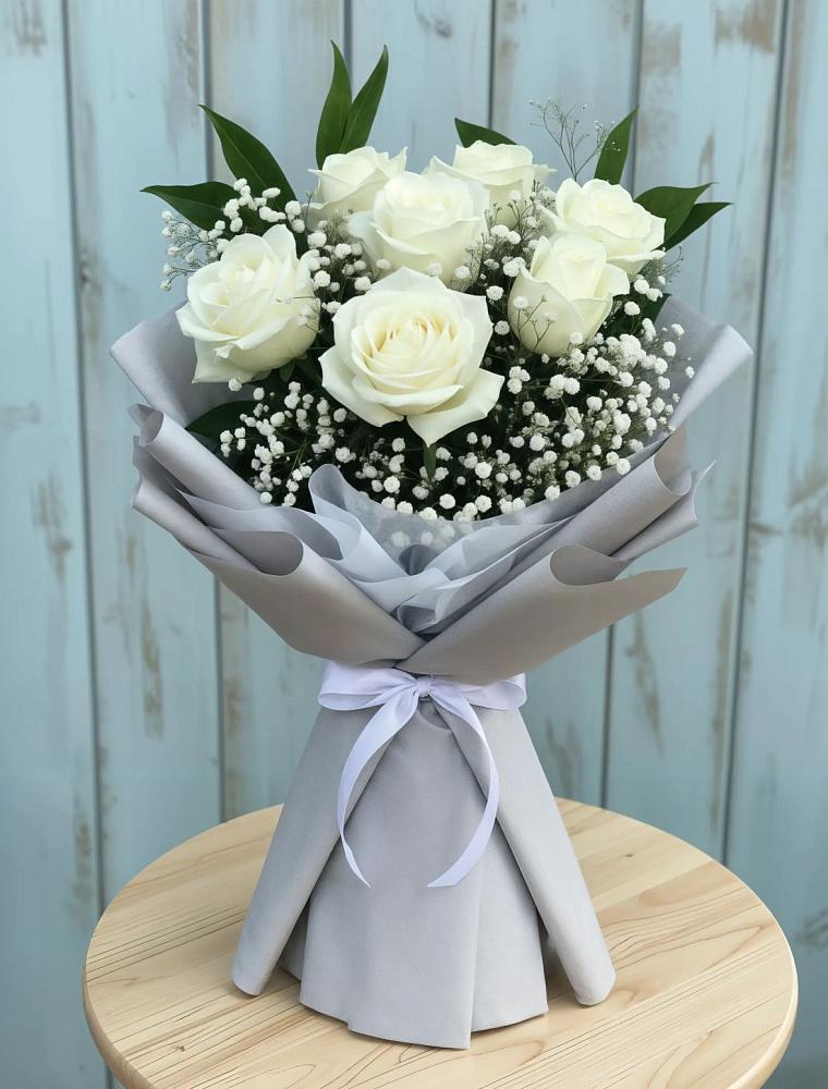 Букет цветов из: Розы в Ильино-Поляна