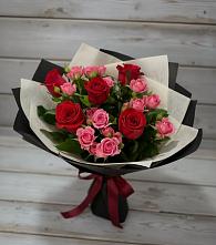 Букет цветов из:  Розы в Ильино-Поляна