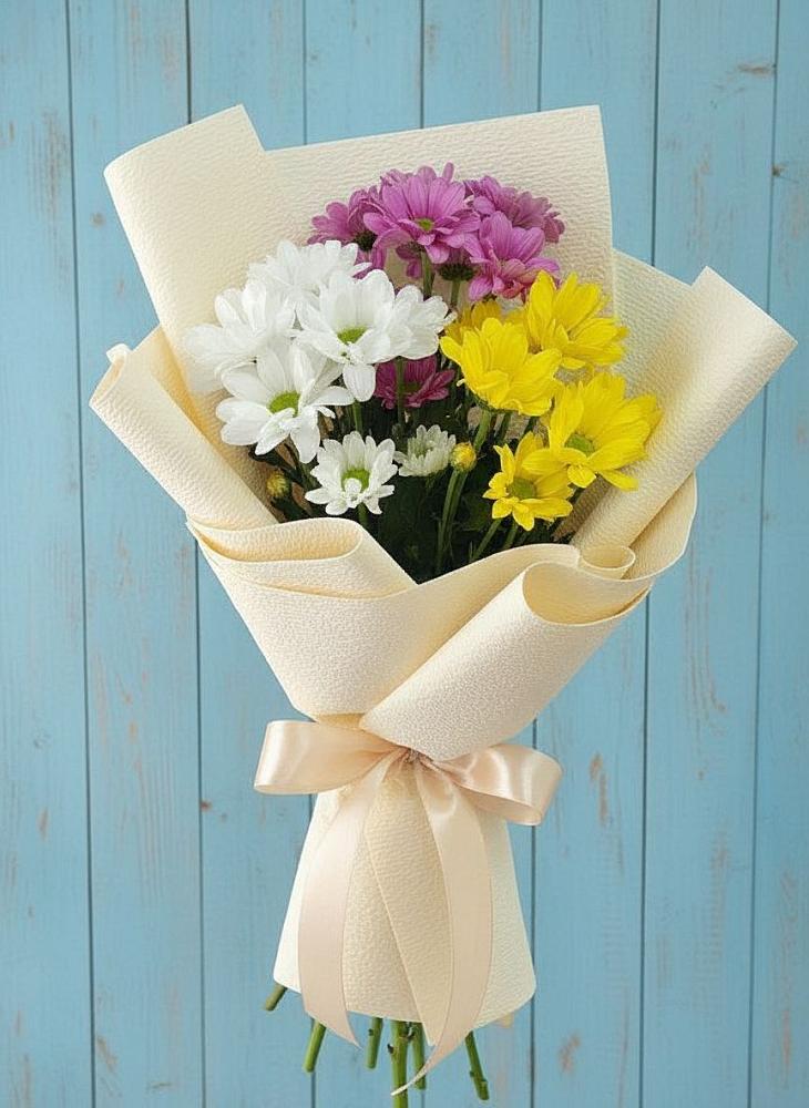 Букет цветов из: Хризантемы в Ильино-Поляна