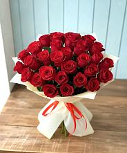 Букет 29 Красных роз в Ильино-Поляна
