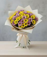 Букет цветов из:  Хризантемы #REPLACE_PRED# Ильино-Поляна
