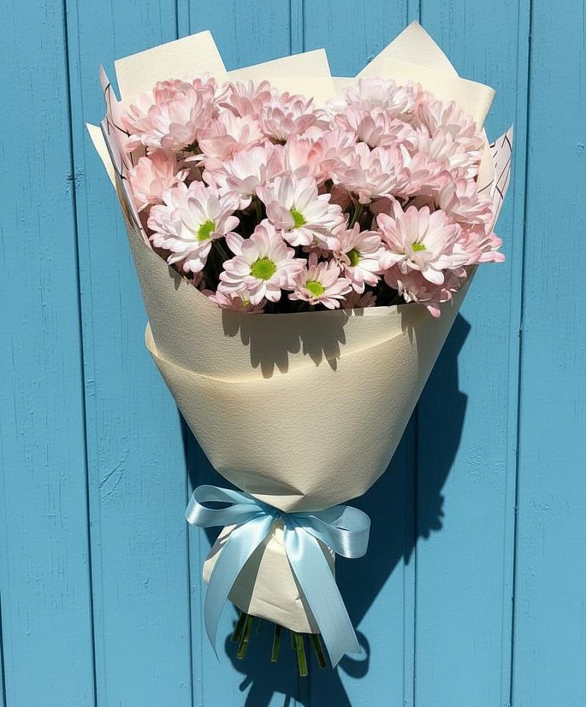 Букет цветов из: Хризантемы в Ильино-Поляна