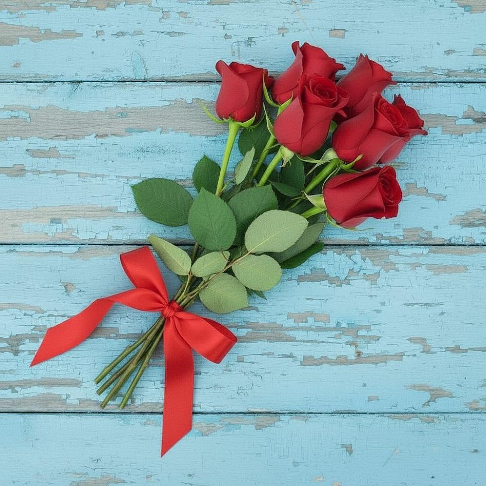 Букет Красные розы в Ильино-Поляна