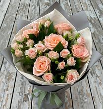 Букет цветов из:  Розы #REPLACE_PRED# Ильино-Поляна