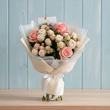 Букет цветов из:  Розы в Ильино-Поляна