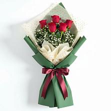 Букет цветов из:  Розы в Ильино-Поляна