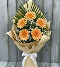 Букет цветов из:  Герберы в Ильино-Поляна