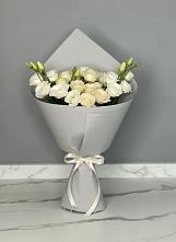 Букет цветов из:  Розы и Лизиантусы #REPLACE_PRED# Ильино-Поляна